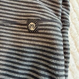 Mondetta Black and Gray Textured Leggings